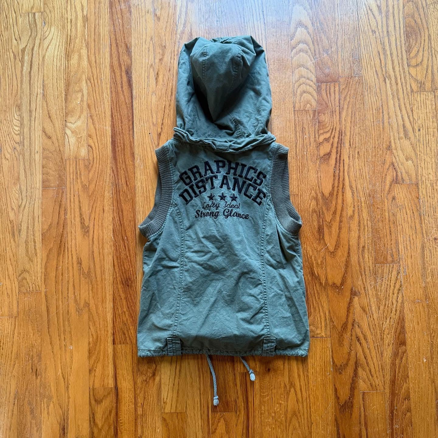 Heaven And Earth Double Layered Zip Up Jacket