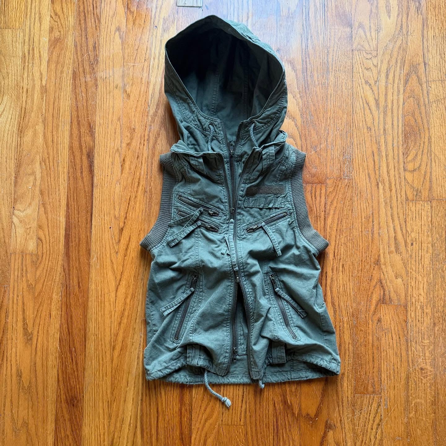 Heaven And Earth Double Layered Zip Up Jacket