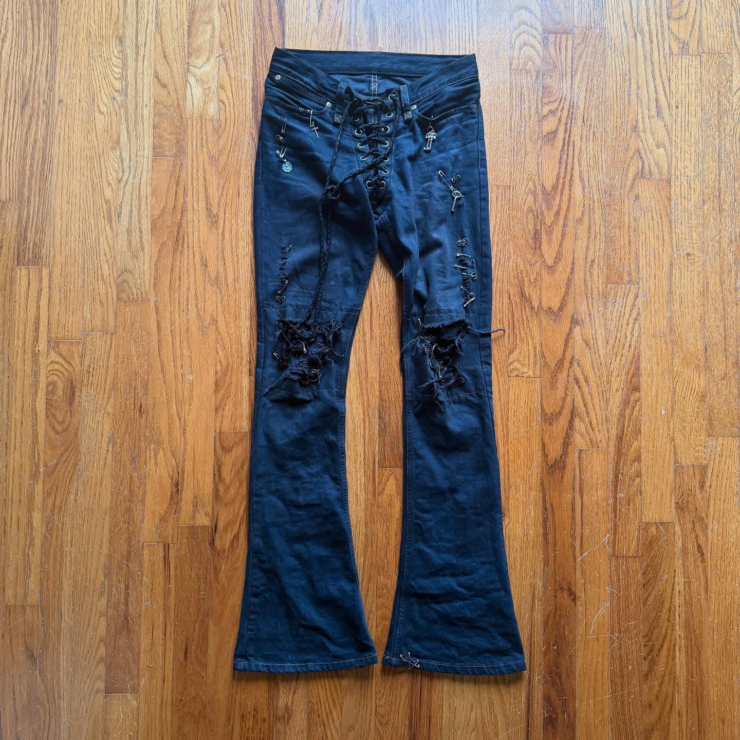 If Six Was Nine Lace Up Bootcut Mudmaxes